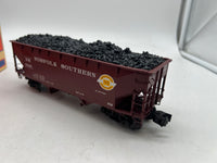 Lionel 2226062 Norfolk Southern NS Die-cast AAR 2-Bay Hopper O SCALE Like New