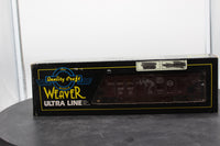 Weaver 707077 PA. Railroad 2 vBay ribbed coal car O SCALE Like New