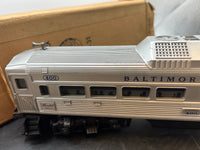 Lionel 400 Postwar Baltimore & Ohio B&O Budd RDC-1 Powered Unit Passenger Car O SCALE AS IS Used Excellent