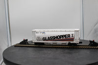 MTH Premier 20-97442 Glasshopper Glasshopper O Scale 3-Bay Cylindrical Hopper Car Like New