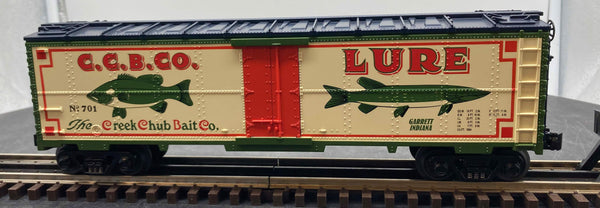 MTH Railking 30-7858 Creek Chub Bait Co. Modern Reefer Car O SCALE Like New