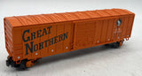 MTH Railking 30-74003 Great Northern 50' Modern Box Car orange rare O SCALE Like New