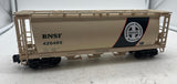 MTH Premier 20-97460 BNSF 3-Bay Cylindrical Hopper Car O SCALE Used Excellent