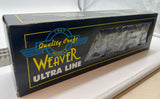 Weaver u1136ld New Haven 2 bay ribbed coal car w load 116000 O SCALE Used Excellent