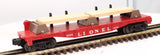Lionel 6-19484 Lionel Lines O27 Flat Car w/ Wood Planks #6264 O SCALE Like New