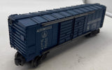 Lionel postwar 6468 Baltimore Ohio B&O Automobile Boxcar O SCALE blue Used Excellent No Box as is