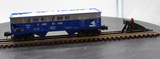 K-Line by Lionel  6-21607 Jack Frost Cane Sugar Hopper Car With Snow O SCALE Used