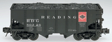 Atlas 6755-7 READING RDG Anthracite Coal 55 Ton Fish Belly Hopper 3 RL O Scale NEW