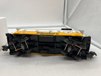 MTH Railking 30-4177C  Pittsburgh Steelers Offset Steel Caboose O SCALE Like New