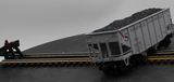 Atlas 6759-1 Steam Era Classics Norfolk Southern NS Fishbelly Hopper 3 RL  O SCALE Used Excellent