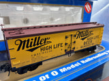 Atlas 6724 Miller High Life Beer 2 Pack #2 Woodside Refrigerator Car 3 RL O SCALE Like New