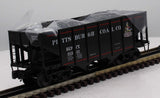 MTH Premier 20-97274 Pittsburgh Coal Company 2-Bay Fish Belly Hopper Car O SCALE Like New