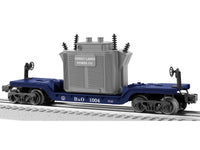 Lionel 6-81004 B&O DEPRESSED CENTER FLATCAR WITH TRANSFORMER #1004 O SCALE NEW
