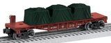 Lionel 6-81203 Pennsylvania Railroad PRR Flat car # 81203 O Scale Displayed
