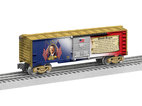 Lionel 6-81487 RONALD REAGAN PRESIDENTIAL BOXCAR O SCALE NEW