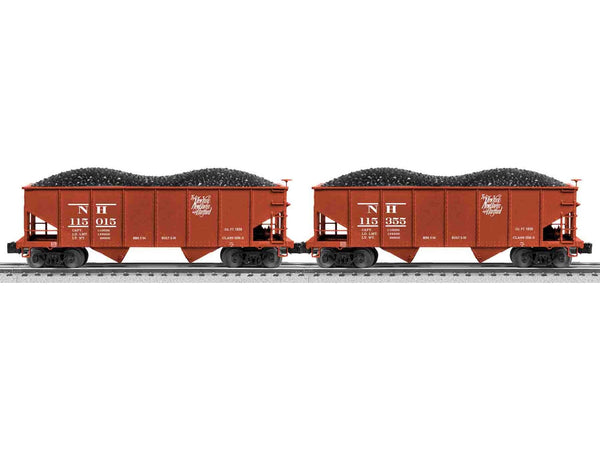 Lionel 6-81789 NEW HAVEN SCALE 50-TON TWIN HOPPER 2-PACK O SCALE NEW