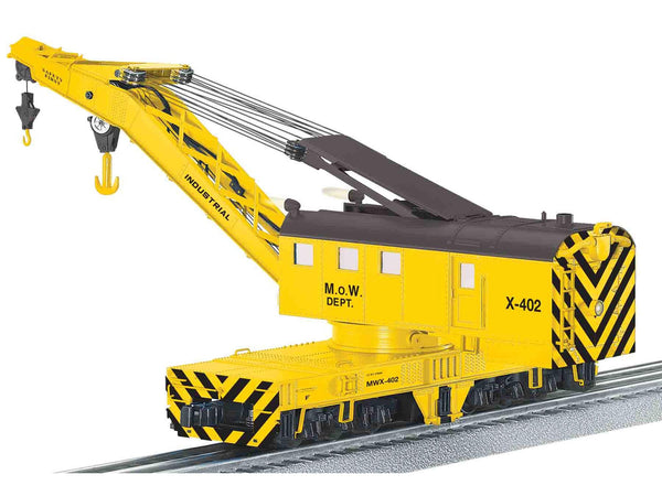 Lionel 6-81885 MAINTENANCE OF WAY LEGACY COMMAND CONTROL SCALE CRANE CAR O SCALE NEW