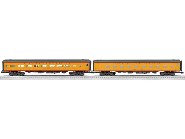 Lionel 6-81978 Union Pacific 18" Aluminum Passenger Car 2-Pack (Sleeper/Coach) O SCALE NEW