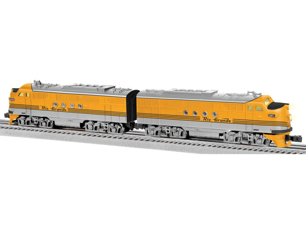 Lionel 6-82299, 6-82305 Rio Grande LionChief Plus FT AA Diesels and Powered B-unit Diesel (Set of 3 Locos) O Scale NEW