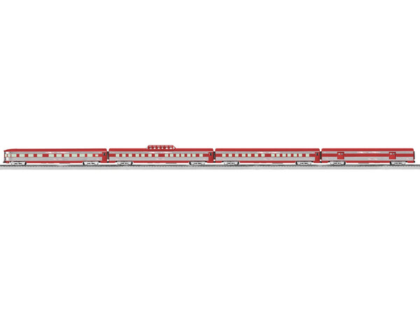 Lionel 6-82574 TEXAS SPECIAL 21" STEAMLINED PASSENGER CAR 4-PACK O SCALE limited NEW