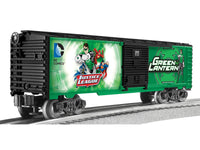 Lionel 6-82684 SUPERMAN/GREEN LANTERN JUSTICE LEAGUE BOXCAR 2-PACK O SCALE NEW