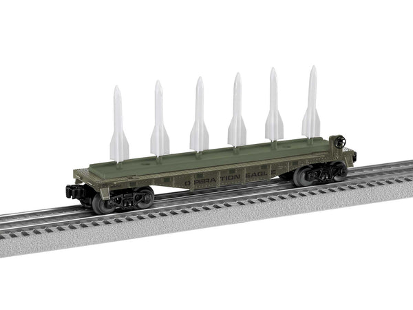 Lionel 6-82689 OPERATION EAGLE MISSILE FLATCAR O SCALE NEW