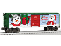 Lionel 6-82691 2015 CHRISTMAS BOXCAR O SCALE NEW