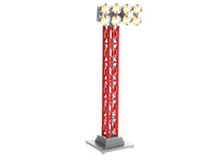 Lionel 6-82746 CHRISTMAS RED FLOODLIGHT TOWER O SCALE NEW