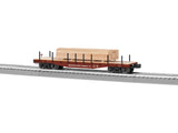 Lionel 6-82852 Meadow River Lumber 40' Flat w/ Lumber Load O Scale NEW