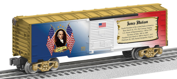 Lionel 6-82945 James Madison Presidential Boxcar