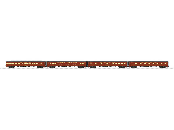 Lionel 6-83022 Pennsylvania PRR Broadway Limited 21" Passenger 4-Pack O SCALE NEW