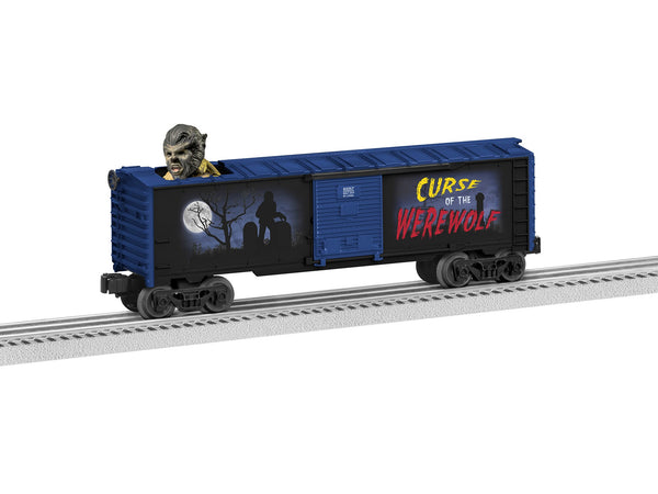 Lionel 6-83257 Bobbing Werewolf Boxcar Halloween O SCALE Like New