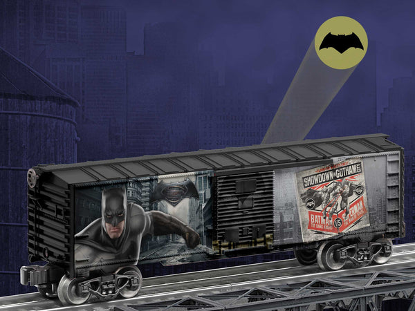 Lionel 6-83776 THE DARK KNIGHT BOXCAR O SCALE Like New