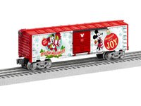 Lionel 6-83790 MICKEY MOUSE HAPPY CHRISTMAS BOXCAR O SCALE NEW