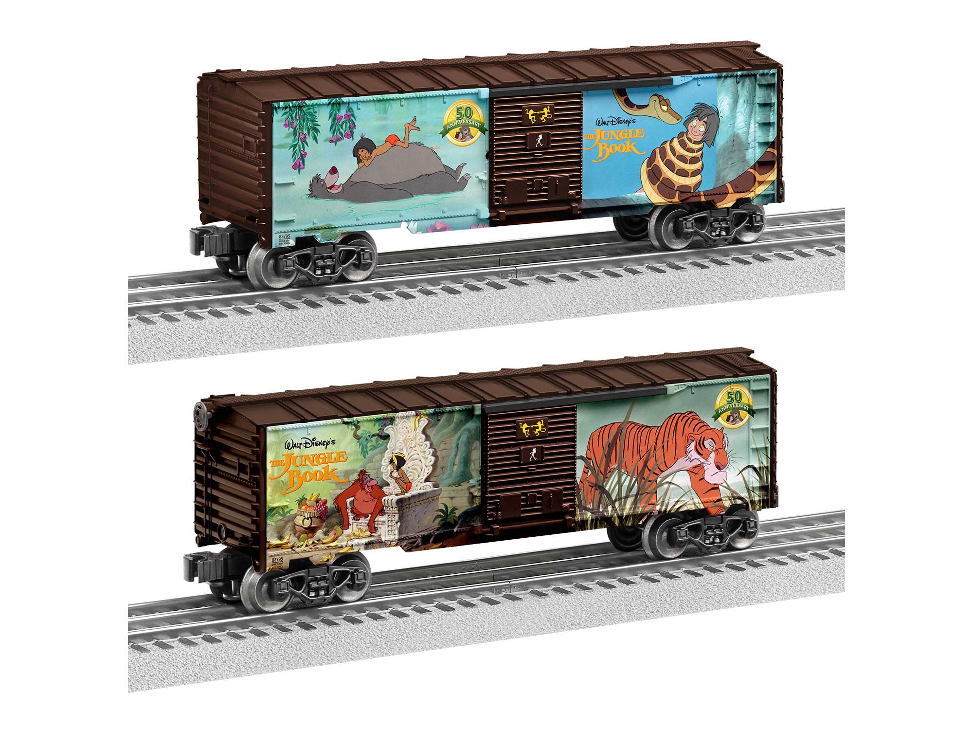 Lionel 6-83795 LIMITED EDITION 50TH ANNIVERSARY OF THE JUNGLE BOOK BOXCAR O SCALE NEW