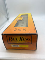 MTH Railking 30-67226 California Zephyr O SCALE RailKing 60' Streamlined Coach Car NEW