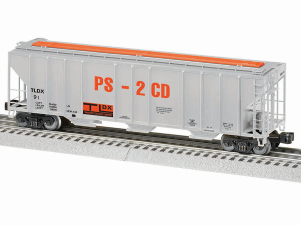 Lionel 6-84128 TLDX DEMONSTRATOR PS-2CD COVERED HOPPER O SCALE NEW