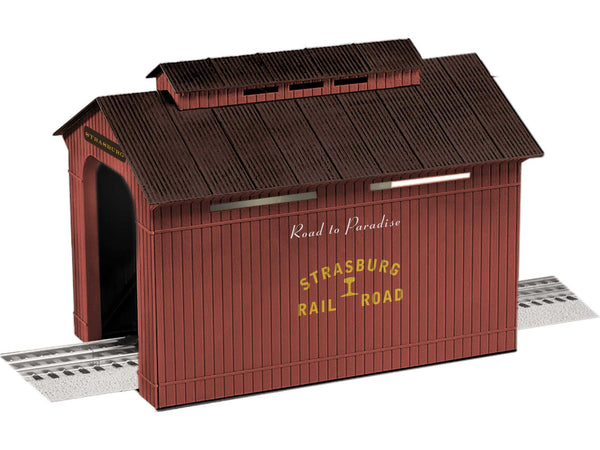 Lionel 6-84334 Strasburg Half Covered Covered Bridge O SCALE NEW