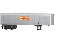 Lionel 6-84887 WESTERN PACIFIC 40' TRAILER 2-PACK O SCALE NEW