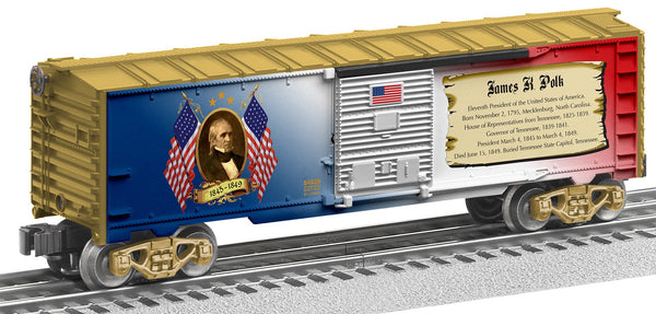 Lionel 6-84929 James K. Polk Presidential Boxcar Made in the USA