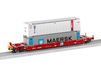 Lionel 6-85069 ARZC HUSKY STACK MAERSK W/ EOT #100008 O SCALE NEW LIMITED