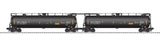 Lionel 6-85114 GATX TankTrain 2 Pack (black) #48677/48636 O SCALE NEW