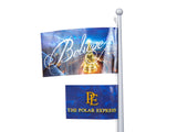 Lionel 6-85271 PLUG-EXPAND-PLAY THE POLAR EXPRESS ILLUMINATED FLAGPOLE O SCALE NEW