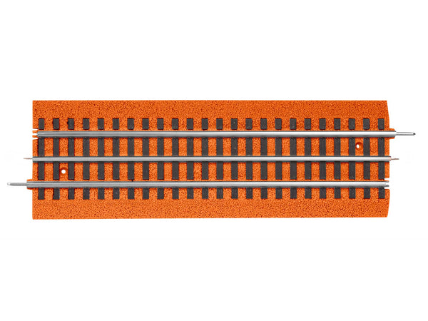 Lionel 6-85384 10" STRAIGHT ORANGE FASTRACK 4-PACK O SCALE NEW