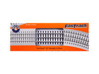 Lionel 6-85389 WHITE 10" STRAIGHT FASTRACK 4-PACK O SCALE LIMITED NEW