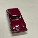 Tootsie Toys Reddish purple Monza Metal Car HO SCALE