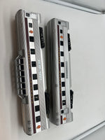 K-Line k-4618c Candian Pacific CP Aluminum Pass Cars 15" 2-Pack Streamlighted O SCALE Like New