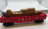 Lionel 6-9307 Erie Animated Cop & Hobo Gondola 9307 O SCALE Used Damaged Box