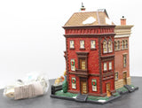 Department 56 Christmas in the City 56.59266 East Village Row House  Like New