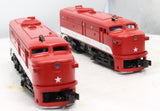Bachmann 20091 TEXAS SPECIAL ALCO FA-2 Powered A/Dummy TRAIN #210 O Scale Like New